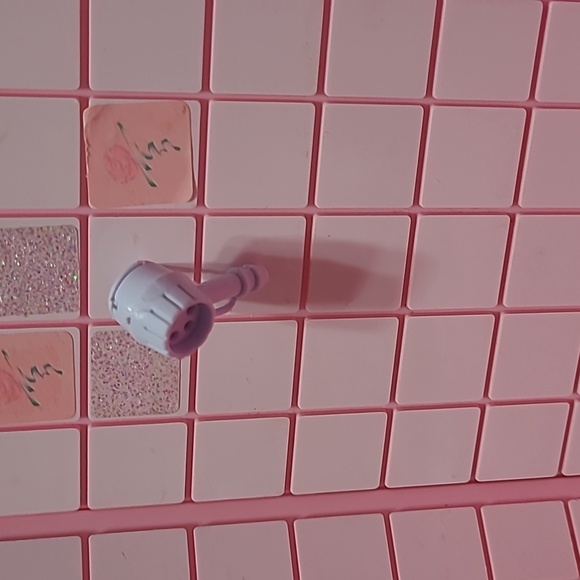 Barbie Year 1990 Pink Sparkles Beauty Bath Playset #5156 - Picture 4 of 14